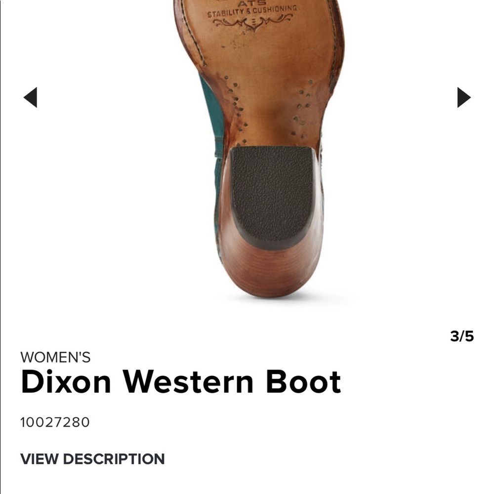 Ariat western boot - Picture 3 of 8